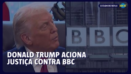 Trump processa BBC e pede US$ 10 bilhões por suposta difamação