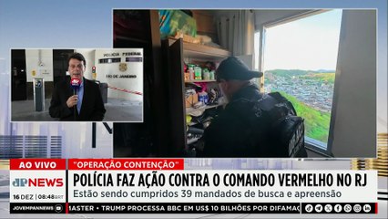 Polícia Civil mira núcleo financeiro do Comando Vermelho no RJ