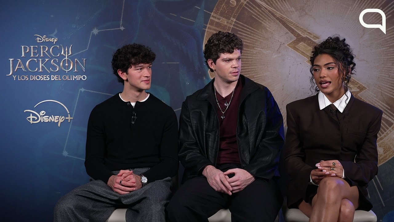 'PERCY JACKSON Y LOS DIOSES DEL OLIMPO': Entrevista con Daniel Diemer, Dior Goodjohn y Charlie Bushnell