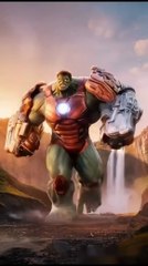💖EXPERIENCE💖💥FUSION HULK & IRON MAN💥ABONNES-TOI STP🙏💖 MERCI 🙏💖💥