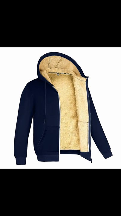 Winter Lambswool Coats Thicken Warm Jackets Long Sleeve Zipper Hoodies Casual Sports Fleece Black Coat Hooded Men Women Jacket