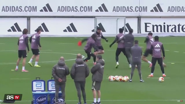 El momentazo de Xabi Alonso y Tchouaméni en el centro del rondo