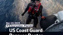 US Coast Guard Rescues Boater Off Florida