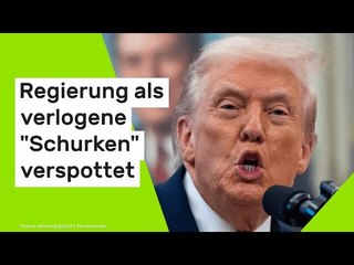 Donald Trump: Ballsaal wegen nationaler Sicherheit? Regierung als verlogene "Schurken" verspottet