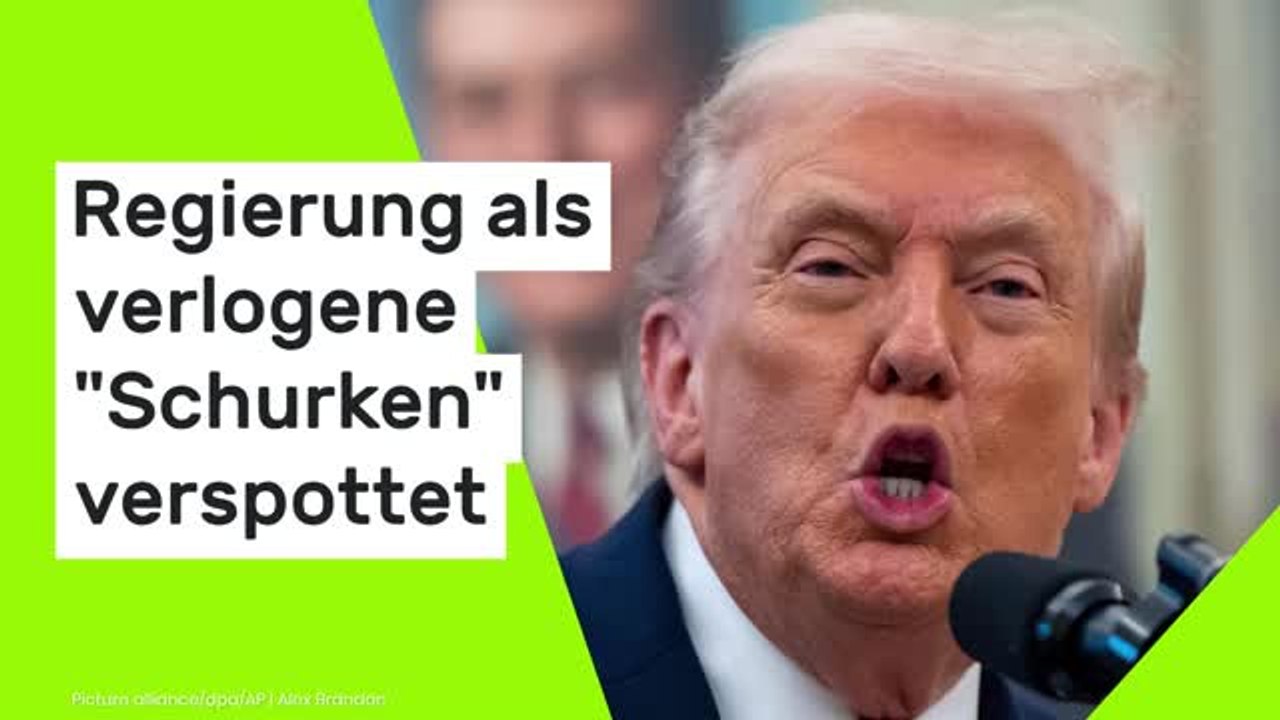 Donald Trump: Ballsaal wegen nationaler Sicherheit? Regierung als verlogene 'Schurken' verspottet