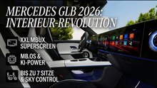 Mercedes GLB 2026: Innenraum-Revolution mit MB.OS & Komfort-Plus