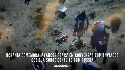 Ucrânia comemora 'avanços reais' em conversas com enviados dos EUA sobre conflito com Rússia