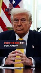 Trump sues BBC for defamation over editing of January 6, 2021 speech