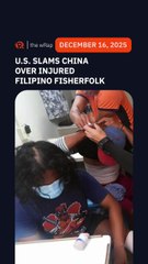 US slams China for injuring Filipino fisherfolk near Escoda Shoal