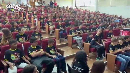 Mais de 260 alunos se formam no Proerd em Cascavel