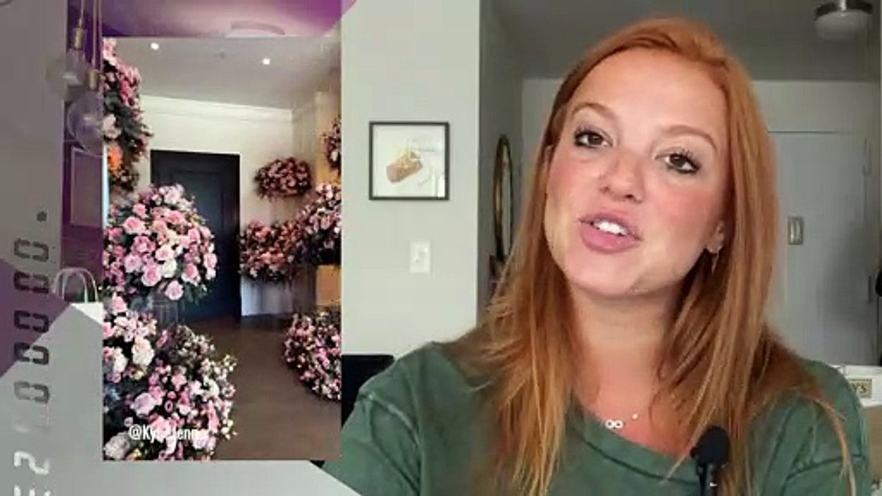 Travis Scott Surprises Kylie Jenner With Massive Romantic Flower Display For 25th Birthday