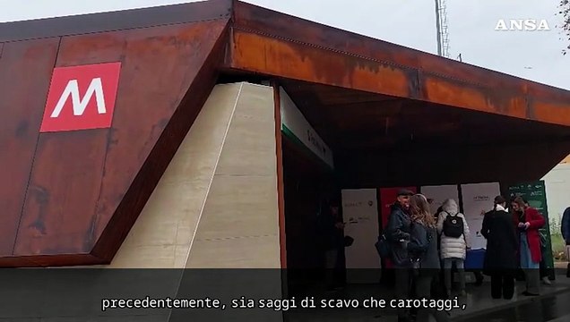 Metro C a Roma, aprono le stazioni Colosseo e Porta Metronia