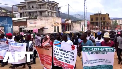Protesters Rally in Congo’s Uvira in Support of M23 Rebels, Reject Government Rule | APT