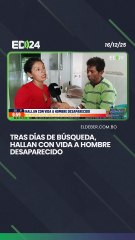 Tras días de búsqueda, hallan con vida a hombre desaparecido