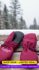 Children Toddlers Mittens Thinsulate Fleece https://amzn.to/3MAJoQx | Warm & Cozy Winter Gloves