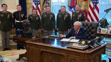 Trump declara el fentanilo como "arma de destrucción masiva"