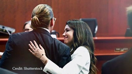 Johnny Depp’s Lawyer Fuels Romance Speculation As She Giggles When Asked If She’s Dating Him