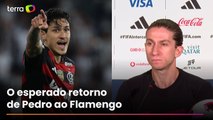 Pedro joga a final do Mundial? Filipe Luís atualiza situação do atacante do Flamengo