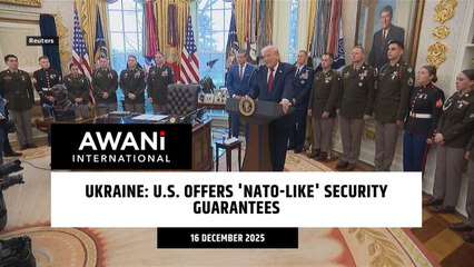 U.S. offers 'NATO-like' security guarantees