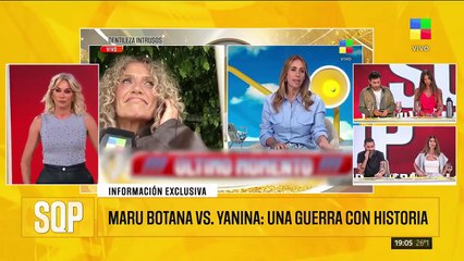 Yanina y Maru, frente a frente: tregua televisiva, cuchillos afilados y una pelea que no se apaga