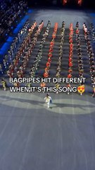 Goosebumps everywhere 😍 #baseltattoo #bagpipes #military #scotlandthebrave #basel #switzerland