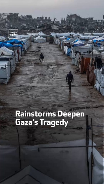 Rainstorms Deepen Gaza’s Tragedy