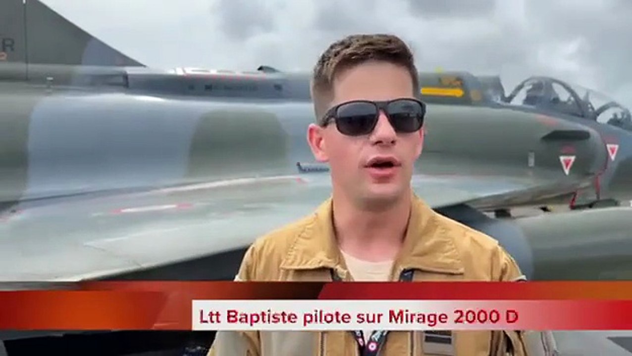 Lieutenant Lauren navigatrice Mirage 2000