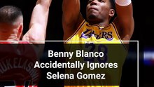 Internet Reacts to Benny Blanco ‘Ignoring’ Selena Gomez at Lakers Game