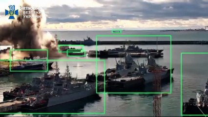 Ucrania hunde un submarino ruso en un ataque histórico con dron submarino