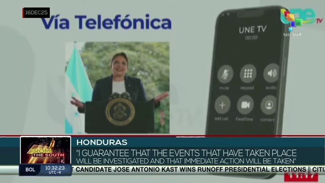 Pres. Xiomara Castro pledges electoral transparency