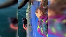Çanakkale açıklarında can pazarı! Yolcu feribottan denize atladı