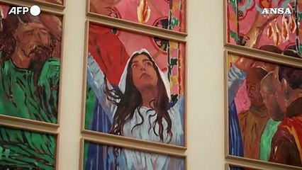 Parigi, al Grand Palais i modelli delle nuove vetrate di Notre-Dame