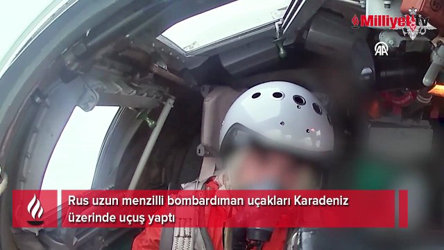 Rus uzun menzilli bombardıman uçakları Karadeniz üzerinde uçuş yaptı