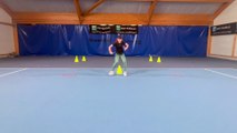 Coordination-adresse au tennis (12 ans F)
