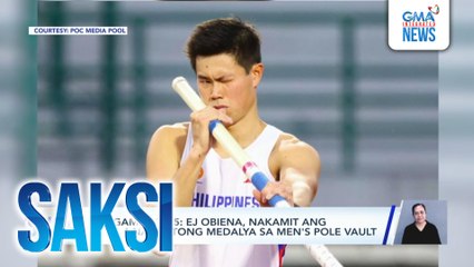 SEA Games 2025: EJ Obiena, nakamit ang pang-4 na gintong medalya sa men's pole vault | Saksi