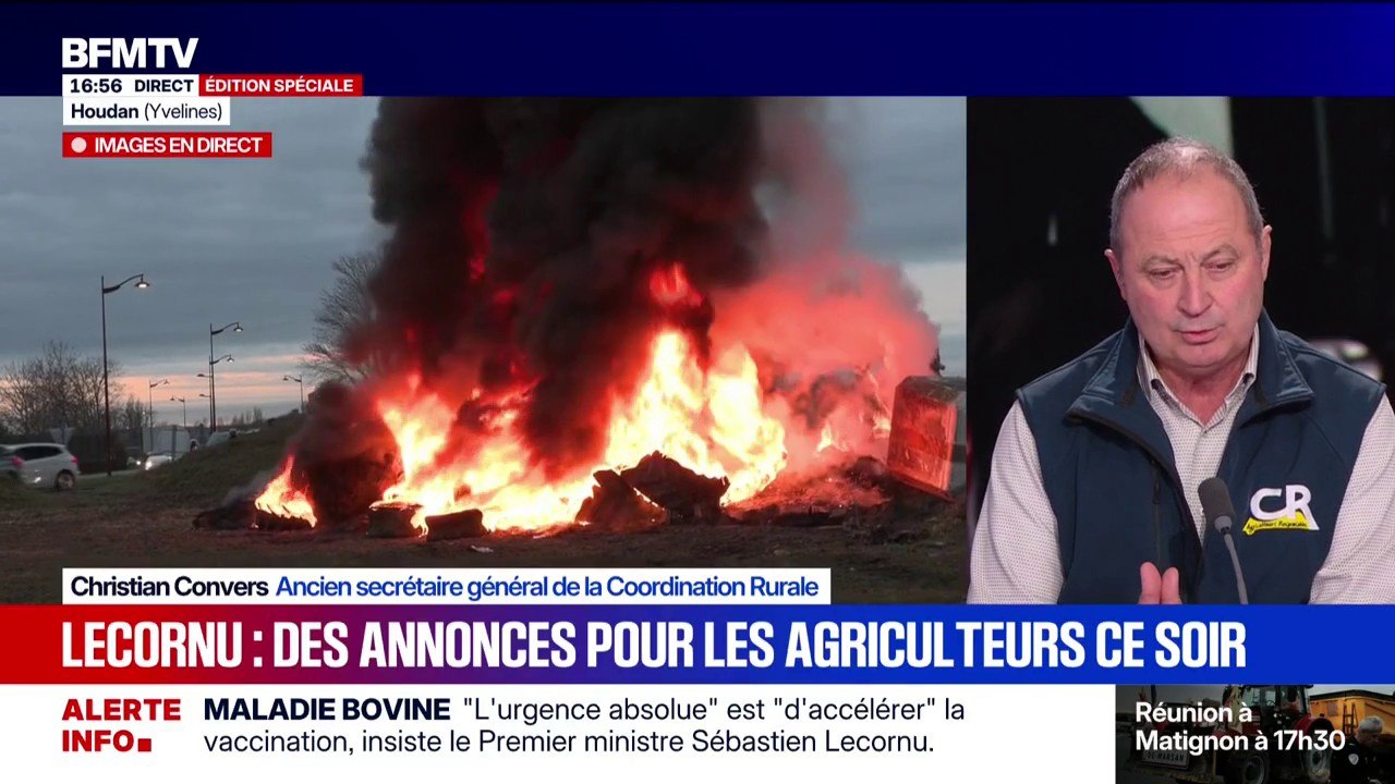 Crise agricole: "Un agriculteur a mis fin à ses...