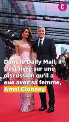 "Je n'embrasserai plus de femmes" : cette règle non négociable imposée à George Clooney par son épouse, Amal