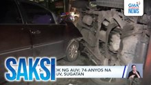SUV, sinalpok ng AUV; 74-anyos na driver ng SUV, sugatan | Saksi