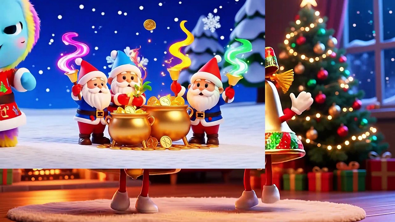 Santa’s Little Helpers | Christmas Kids Song with Elves 🎄✨ | Kindifatoy