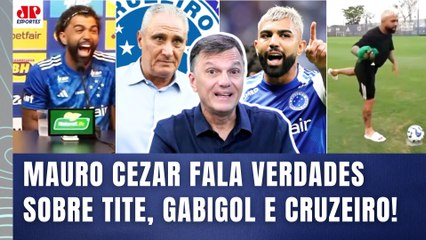 "COMO É QUE PODE ISSO??? EU VI hoje que o GABRIEL BARBOSA..." Mauro Cezar | Tite, Gabigol e Cruzeiro