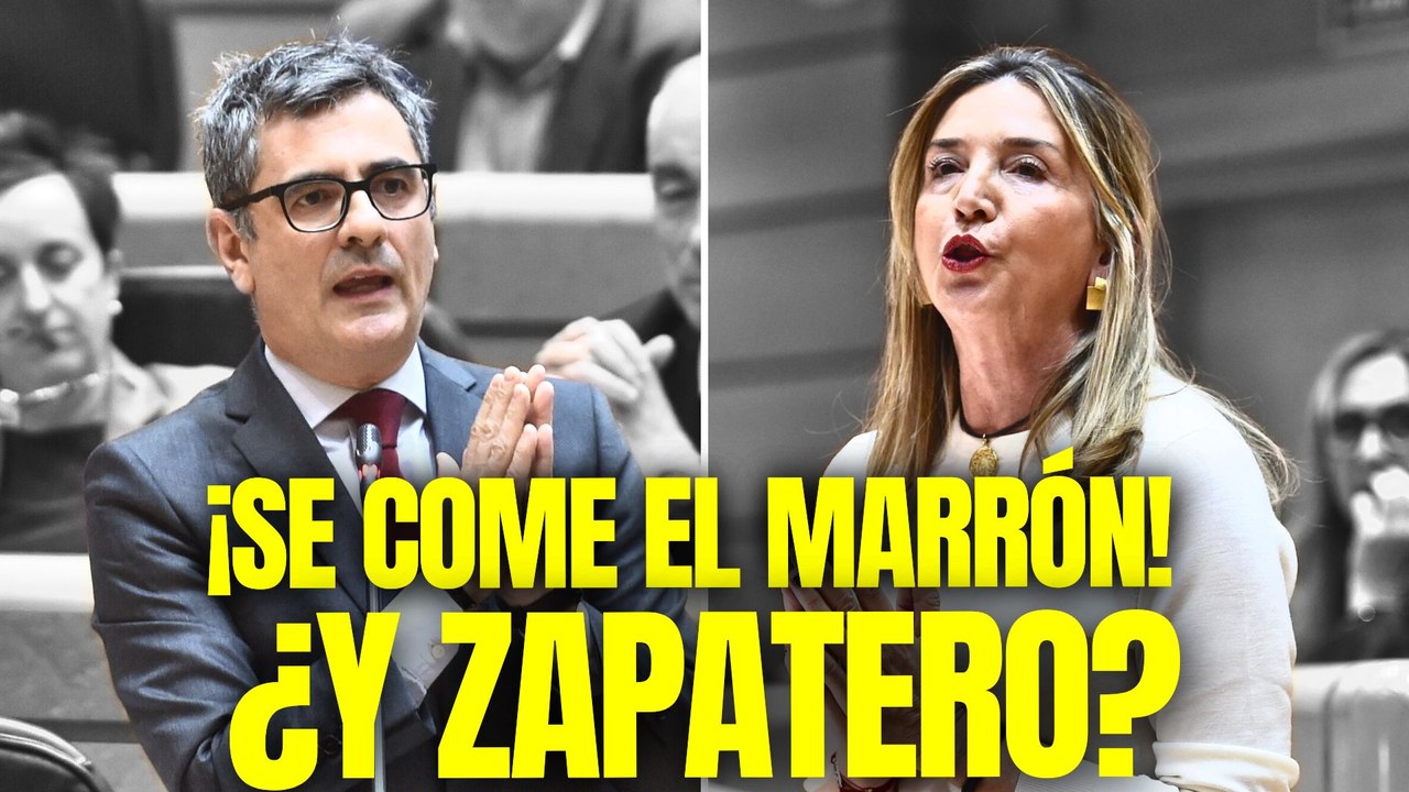 Alicia García (PP) despelleja a Bolaños en el Senado por la ‘fuga’ de socialistas: “¡Hay más imputados que ministros aquí!”