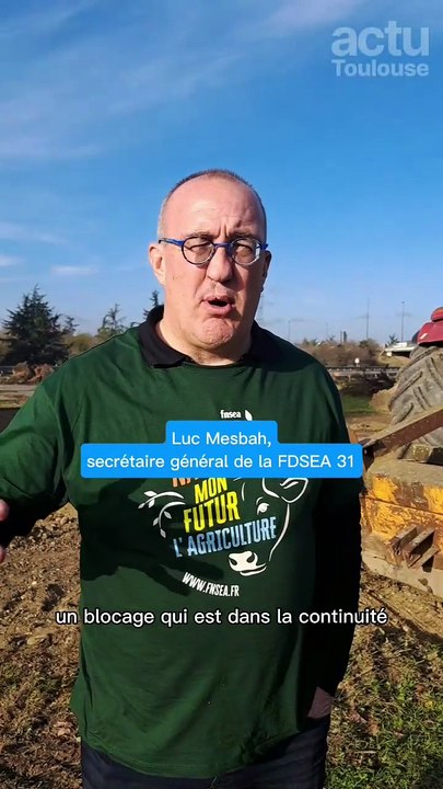 Dermatose nodulaire contagieuse : les agriculteurs mobilisés sur l'A64 près de Toulouse