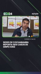 Sedes de Cochabamba reporta seis casos de  gripe H3N2