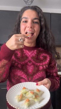 Jour 16 du calendrier de l’avent des recettes - Coussins croustillants pour l’apéro 🛌