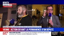 Vienne: des agriculteurs mènent une action devant la permanence d'un député, il leur répond en direct depuis l'Assemblée nationale