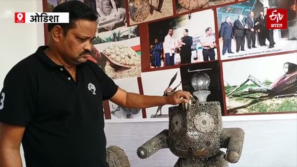 कबाड़ से बेमिसाल: ओडिशा के संजीव बिस्वाल ने बनाई भगवान जगन्नाथ की आकर्षक मूर्ति