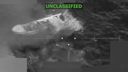 Ataques de EEUU en el Pacífico contra tres embarcaciones