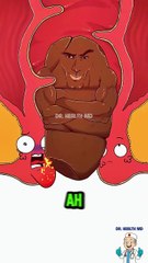 Hemorrhoid’s Worst Day! 😖  Inside the Painful Reality (3D Medical Short)