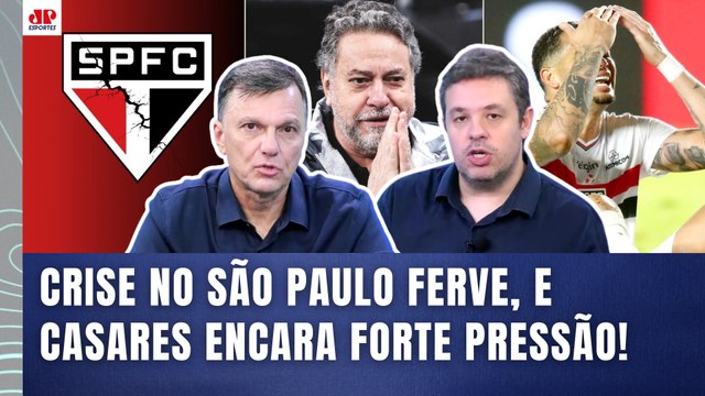 E AGORA??? Gente, FOI REVELADO HOJE que o SÃO PAULO pode... NOVAS INFORMAÇÕES! | CRISE e CASARES