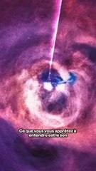 Écoutez le son d’un trou noir supermassif 😳